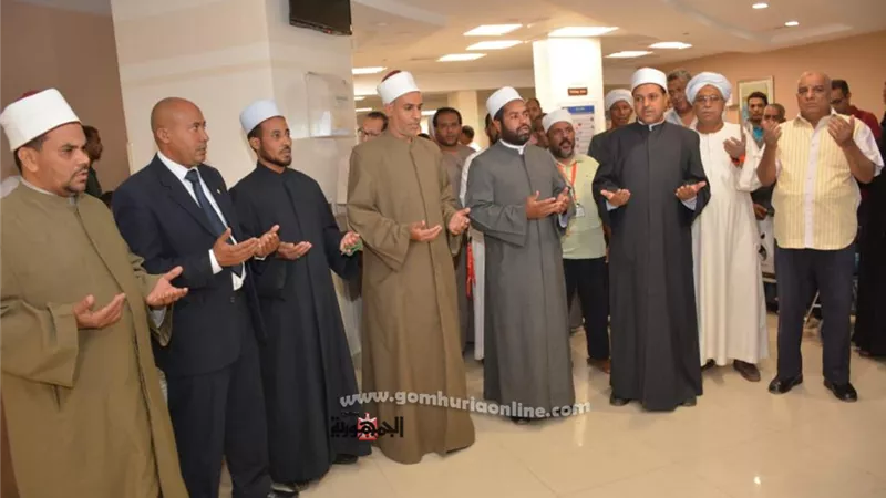قيادات اوقاف الاقصر تحتفل بالعام الهجرى الجديد وسط مرضى السرطان