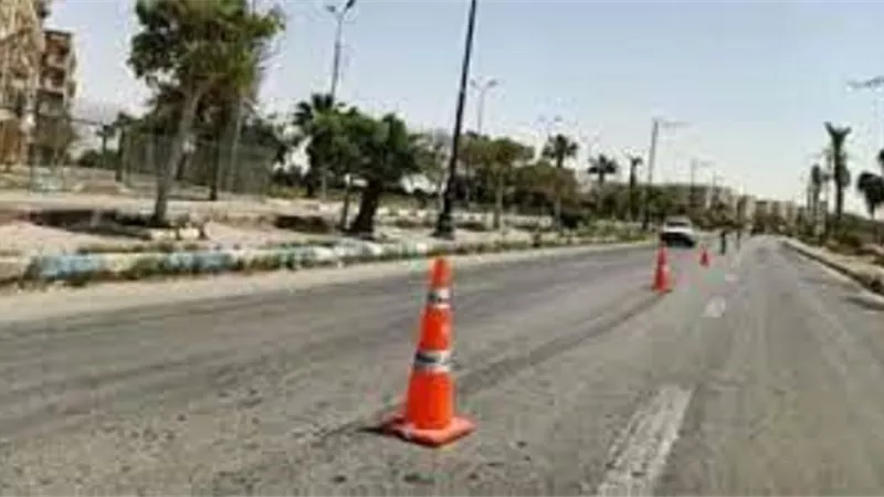 محافظة الجيزة: صيانة وترميم هبوط بطريق المنصورية أعلي تغطية الترعة بعد منزل كوبري مشعل