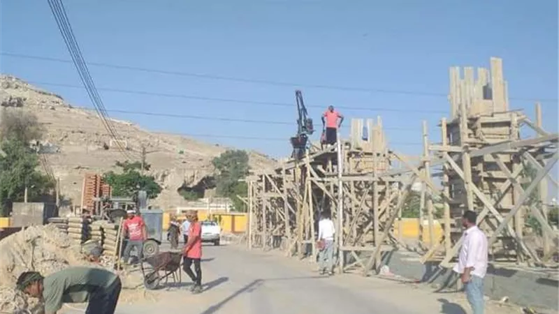تطوير قنطرة جسر الجبل ضمن مسار رحلة العائلة المقدسة فى درنكة بأسيوط