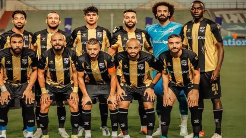 أمير عابد يسجل الهدف الثانى للمقاولون أمام المقاصة بالدورى