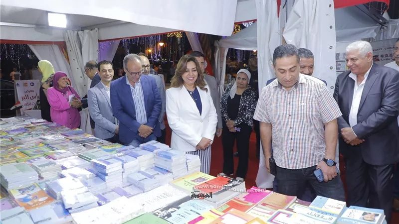 محافظ دمياط تفتتح معرض الكتاب برأس البر