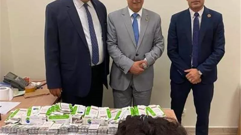 جمارك المطار تحبط تهريب كمية من مخدر الحشيش والأدوية البشرية والشعر الطبيعي