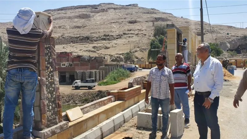 محافظ أسيوط يعلن إستمرار الاعمال النهائية لتطوير مسار رحلة العائلة المقدسة