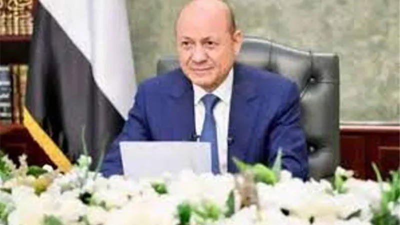 لقاءات ثنائية لرئيس مجلس القيادة اليمني بالسعودية