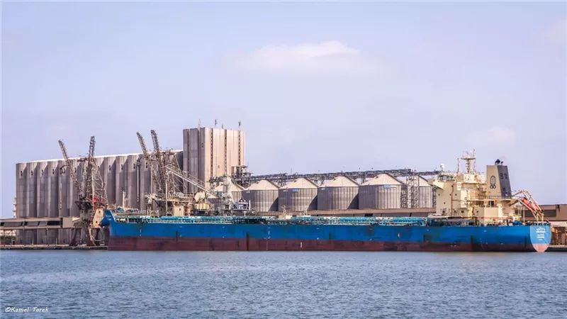 ميناء دمياط يستقبل ٦٣ ألف طن قمح من روسيا لهيئة السلع التموينية