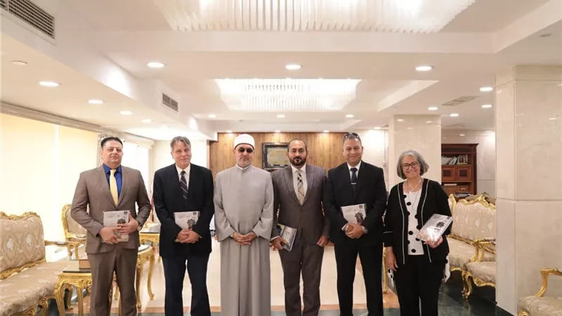 أمين «البحوث الإسلامية» يلتقي وفد الاتحاد العام للمصريين في الخارج بأمريكا لبحث سبل التعاون المشترك