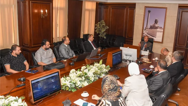 تدريب العاملين بمحافظة الأسكندرية على المنظومة القومية لإدارة الأزمات