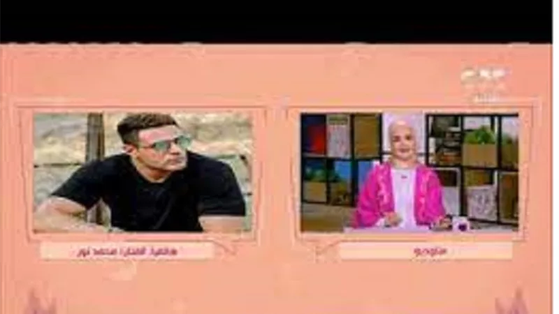 محمد نور يهدى لحن خاص لـ أحمد النقاش