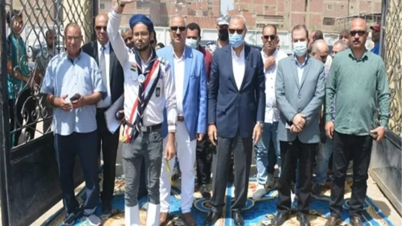 بعرض موسيقى للجوالة.. مركز شباب مساكن اسكو يستقبل محافظ القليوبية لإفتتاح الملعب الخماسي