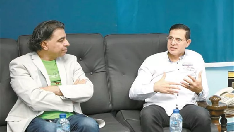د. جمال شعبان في صالون 