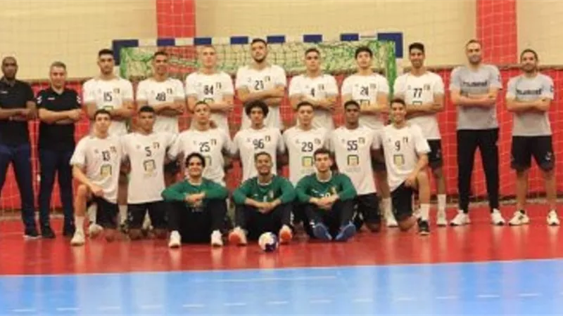 شباب اليد يفوز على الكونغو 23/40 فى البطولة الأفريقية برواندا