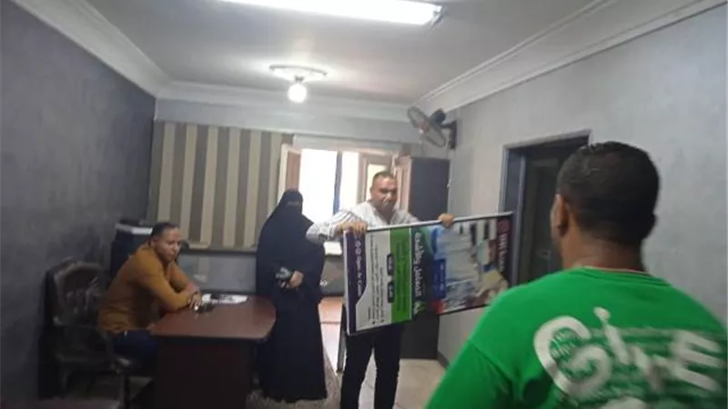 محافظة الجيزة تغلق كيانا وهميا يمارس أنشطة تعليمية بدون ترخيص بالمنيب
