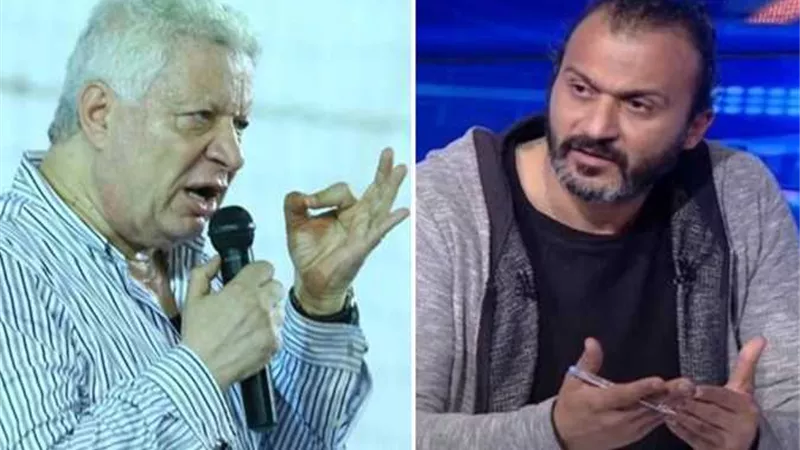 ابراهيم سعيد يستفز رئيس الزمالك.. صور