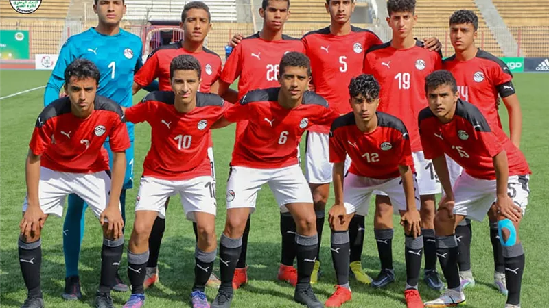 كأس العرب للناشئين ..منتخب مصر بالزى الرسمى أمام السعودية