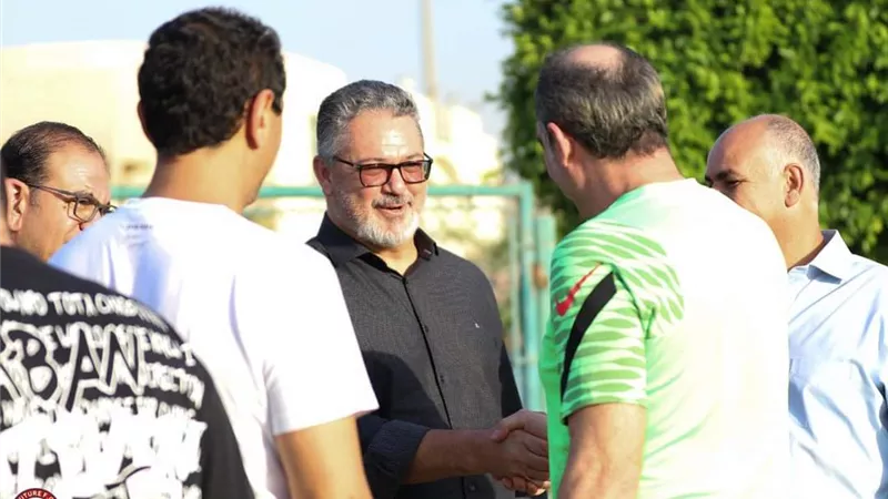 مدرب المنتخب الأولمبى يزور فيوتشر ويجتمع بـ على ماهر