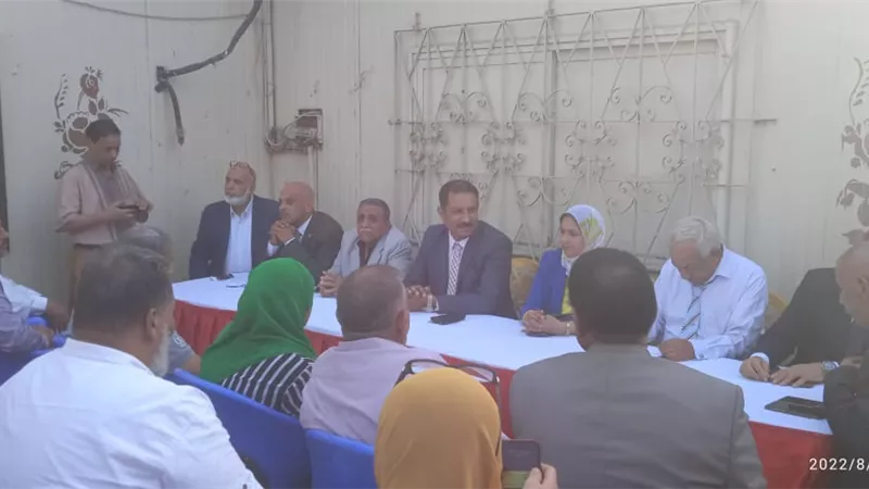 سلومة في اجتماع موسع بمعلمي الجيزة: تعاون وثيق مع نقابة المعلمين لخدمة التطوير والتحديث