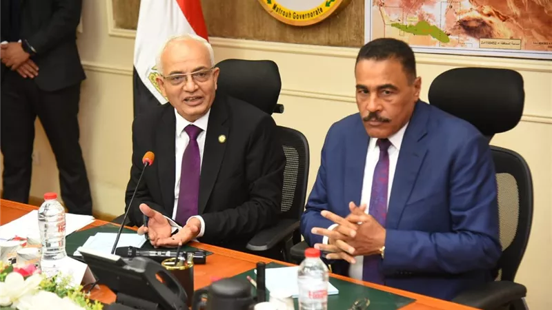 وزير التعليم يلتقي بقيادات التعليم بمطروح لمناقشة استعدادات العام الدراسي الجديد