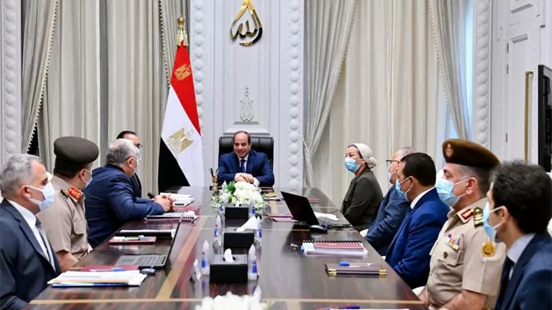 الرئيس السيسي يوجه باستكمال أركان الدورة التنموية الخاصة ببحيرة المنزلة