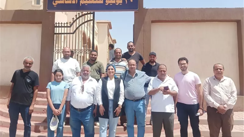 مندور: جهاز بدر يسلم أحدث مدرسة فى سكن موظفى الدولة.. تعرف عليها بالأسم والفيديو