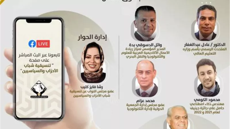 بدء الجلسة الناقشية لتنسيقية الأحزاب بعنوان 