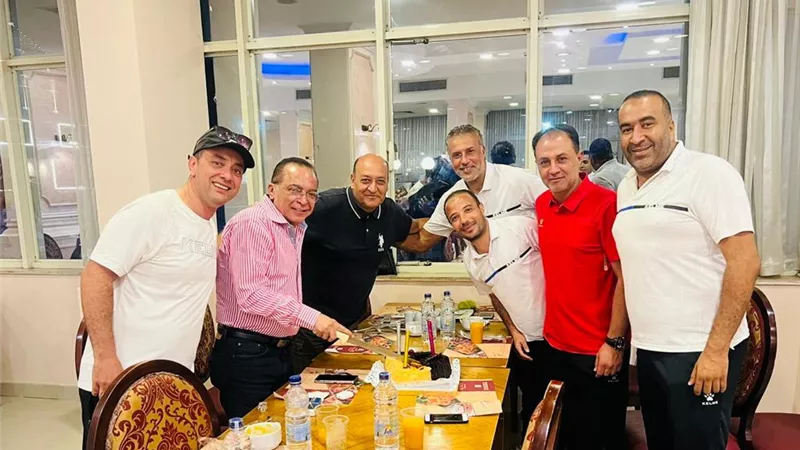 الحدود يحتفل بعيد ميلاد العميد عمرو خليل مدير الكرة