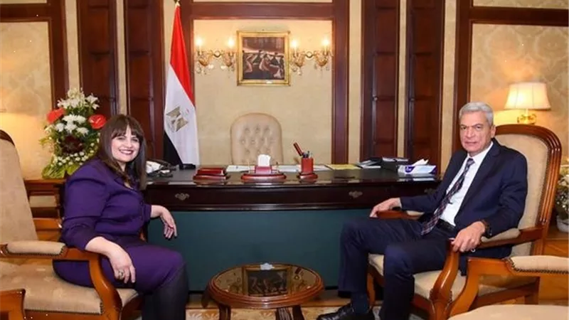 وزيرة الهجرة تبحث إدماج علمائنا بالخارج في الترويج للطفرة الصحية في مصر