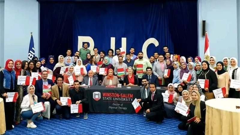 تعرف على الشهادات التى تقدمها العلاج الطبيعى بجامعة بدر بالتعاون مع جامعة ونستون الأمريكية.. بالصور