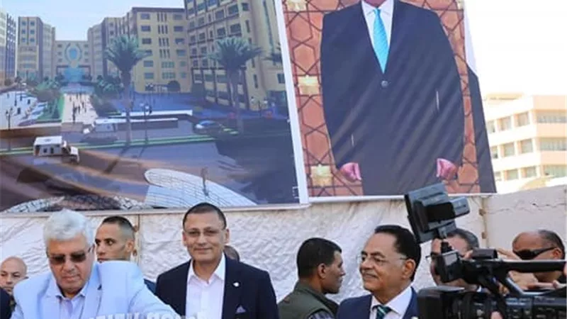 وزير التعليم العالي يضع حجر أساس المدينة الطبية بالمنوفية