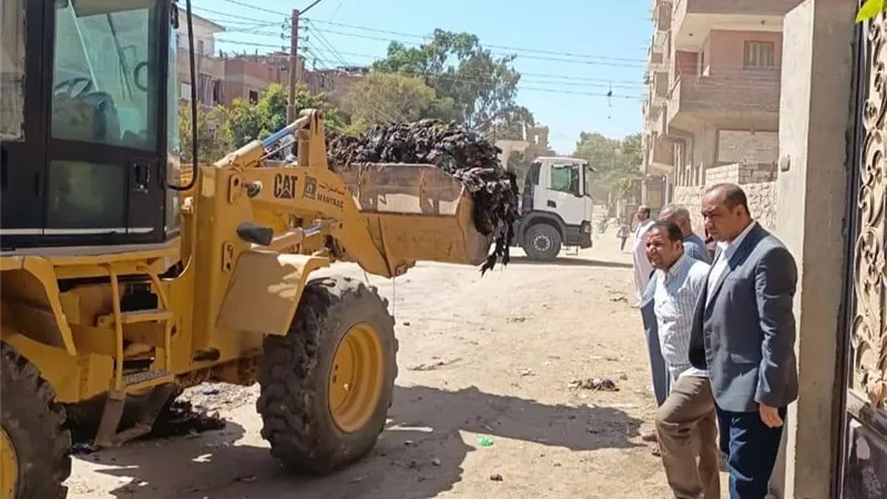 رئيس مدينة الواسطي يتابع إنشاء المرحلة الثانية من كوبري الميمون العلوى