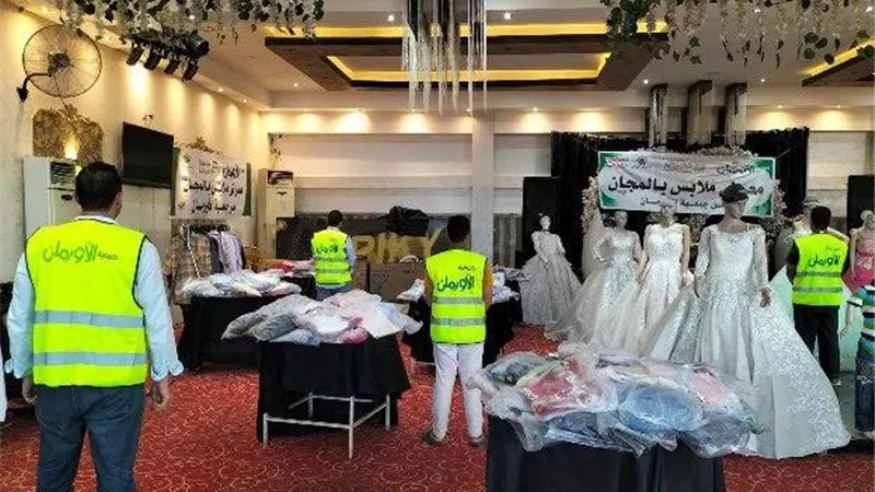 تُنظم معرض للملابس الجديدة بالمجان للأسر الأولى بالرعاية بقرى ديرب نجم بالشرقية