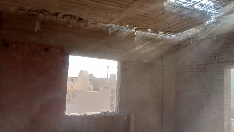 حملة لجهاز حدائق أكتوبر تنتهي من إزالة مخالفات في المنطقة المحصورة أ