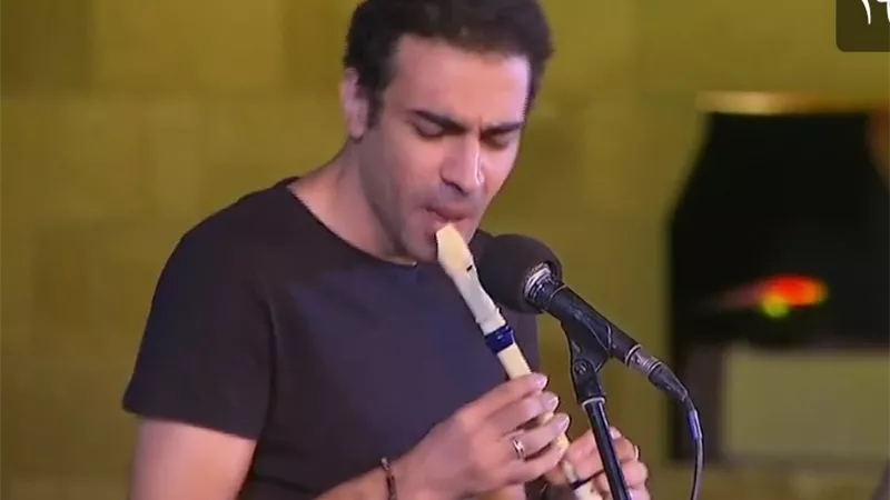 مدحت ممدوح يبهر جمهور مهرجان القلعة بآلة 