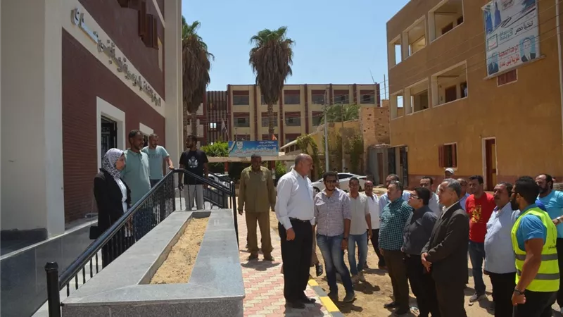 نائب محافظ بني سويف يواصل متابعة مشروعات 