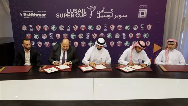 الهلال السعودي والزمالك المصري يؤكدان مشاركتهما في كأس سوبر لوسيل ..صور