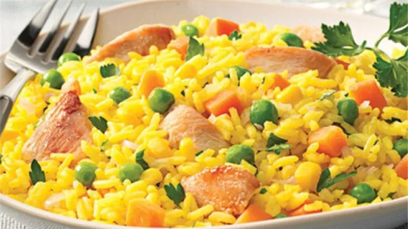 طريقة عمل الأرز البسمتى بالدجاج