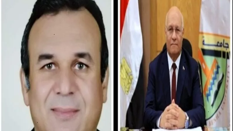 رئيس جامعة بنها يهنئ الزعبلاوى لتعيينه عميدا لكلية الزراعة بمشتهر