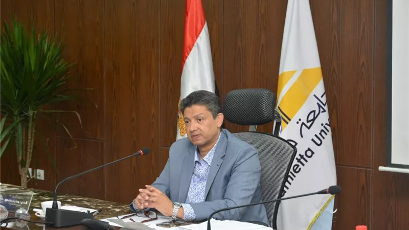 جامعة دمياط تعتمد إحصائيات البكالوريوس وتمنح الماجستير والدكتوراة إلي ٥ باحثين