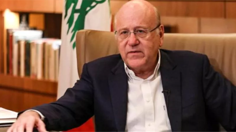 رئيس الوزراء اللبناني يبحث أوضاع الكهرباء في البلاد