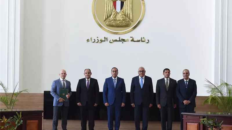 مدبولي يشهد توقيع مذكرة تفاهم بين 