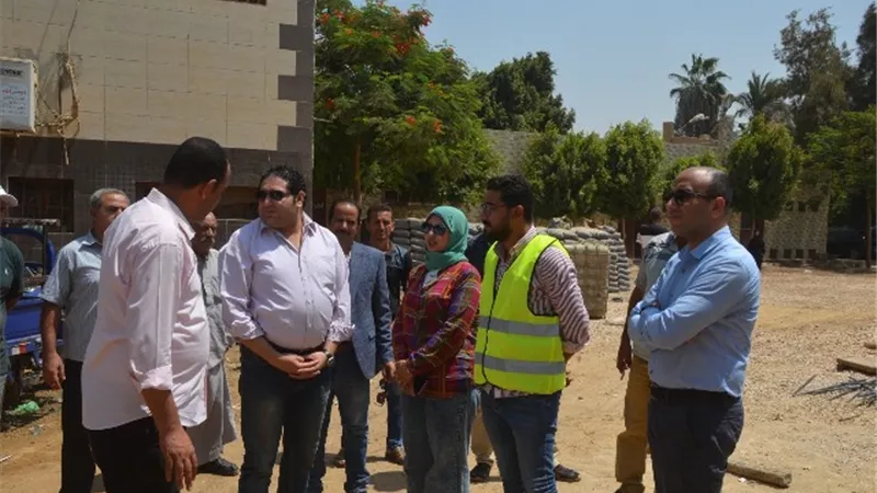 نائب محافظ بنى سويف يتفقد مبادرة 