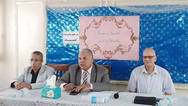 وكيل تعليم دمياط يأمر بإتخاذ أعلى درجات الإنضباط إستعدادا للعام الدراسي الجديد
