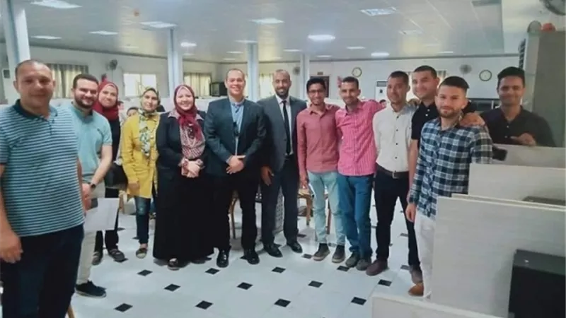مشاركة مركز الاختبارات الإلكترونية ببنى سويف فى مبادرة 