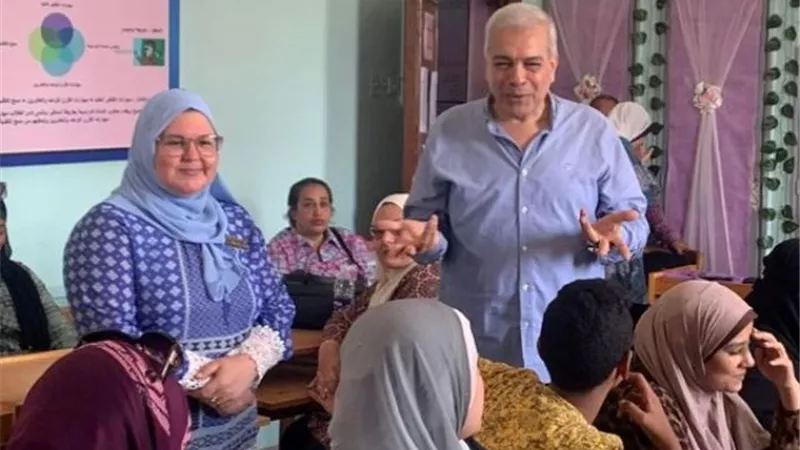مدير تعليم الإسماعيلية يشهد تدريبات الترقي للتوعية بالتغيرات المناخية..صور