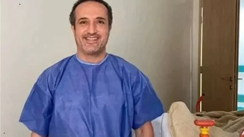 شريف مدكور يكشف حقيقة تواجده فى المستشفى