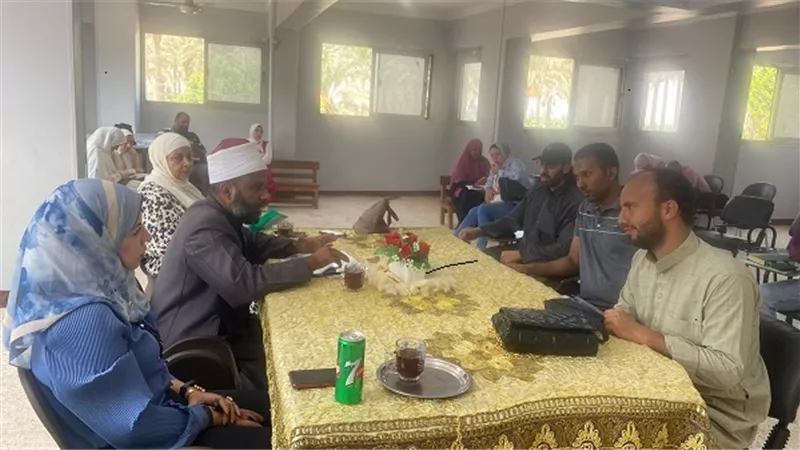وكيل الشباب والرياضة بالقليوبية يهنئ الفائزين بالمسابقة الدينية المحلية فى نور القرآن والسنة