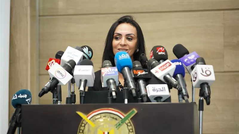 مايا مرسى تشارك فى اطلاق نتائج النُسخة الثامنة من المسح 