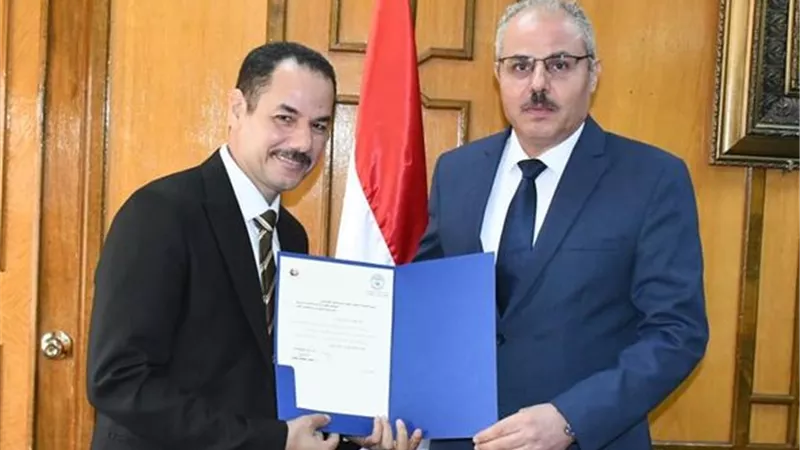 الدكتور محمد الحماحمي وكيلا لشئون الطلاب بزراعة القناة