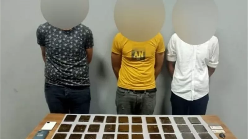 ضبط 3 أشخاص بـ4 كيلو حشيش في الشروق