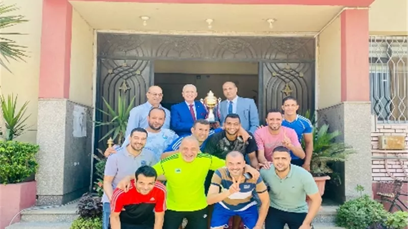 مياه القليوبية تحصد المركز الأول في دوري المصالح الحكومية