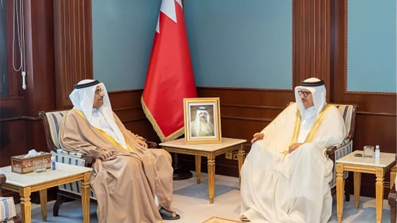 وزير خارجية مملكة البحرين يستقبل رئيس البرلمان العربي